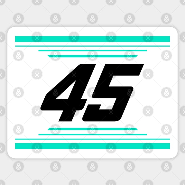 Tyler Reddick #45 2024 NASCAR Design Sticker by AR Designs 